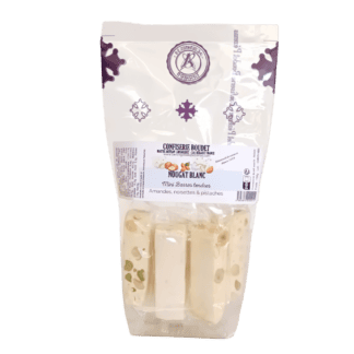 Sachet mini nougats blanc 130g
