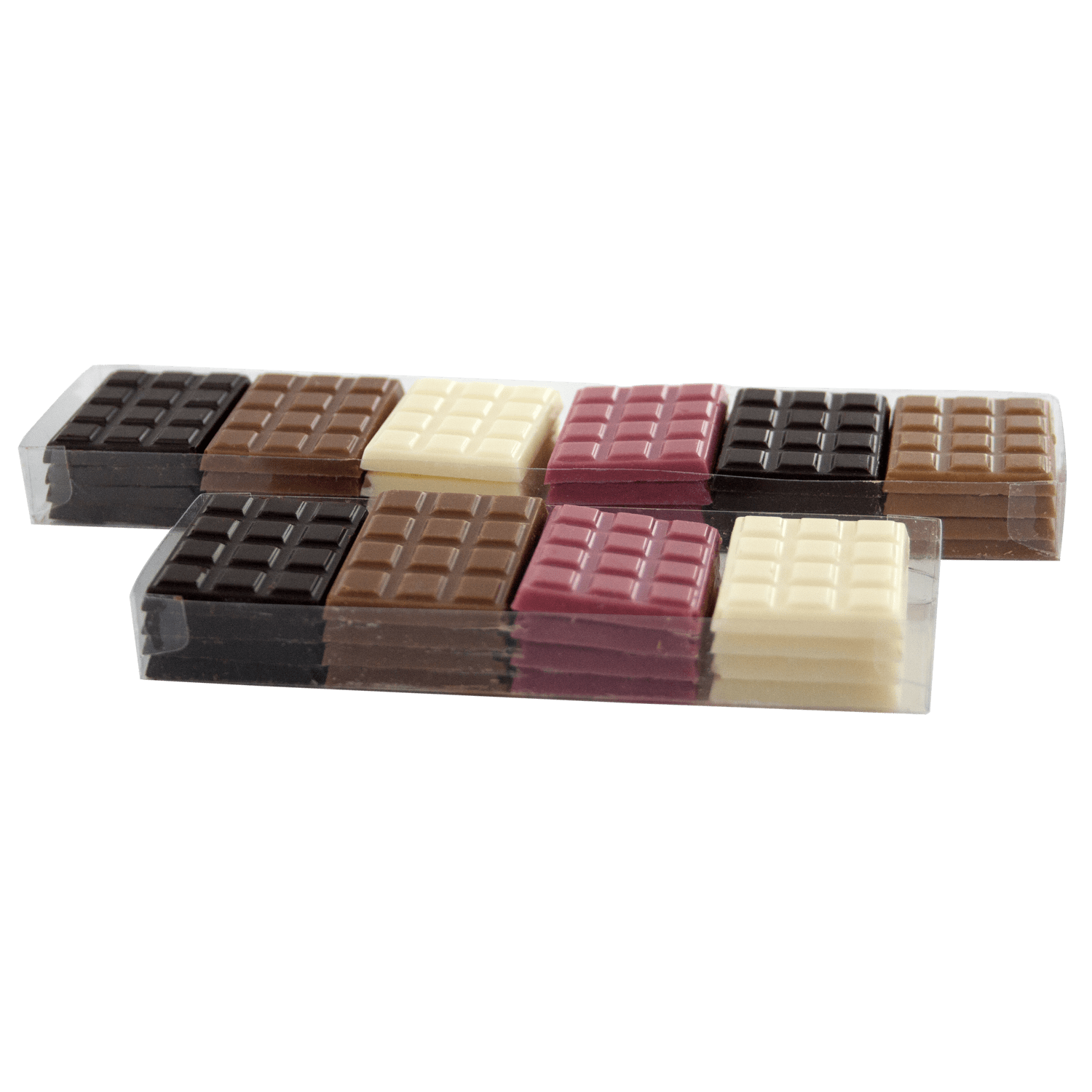MINI TABLETTES LAIT NOIR CAR - Tablettes de chocolat