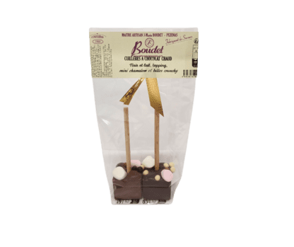 Sucettes pour chocolat chaud