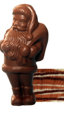 Pere Noel en chocolat